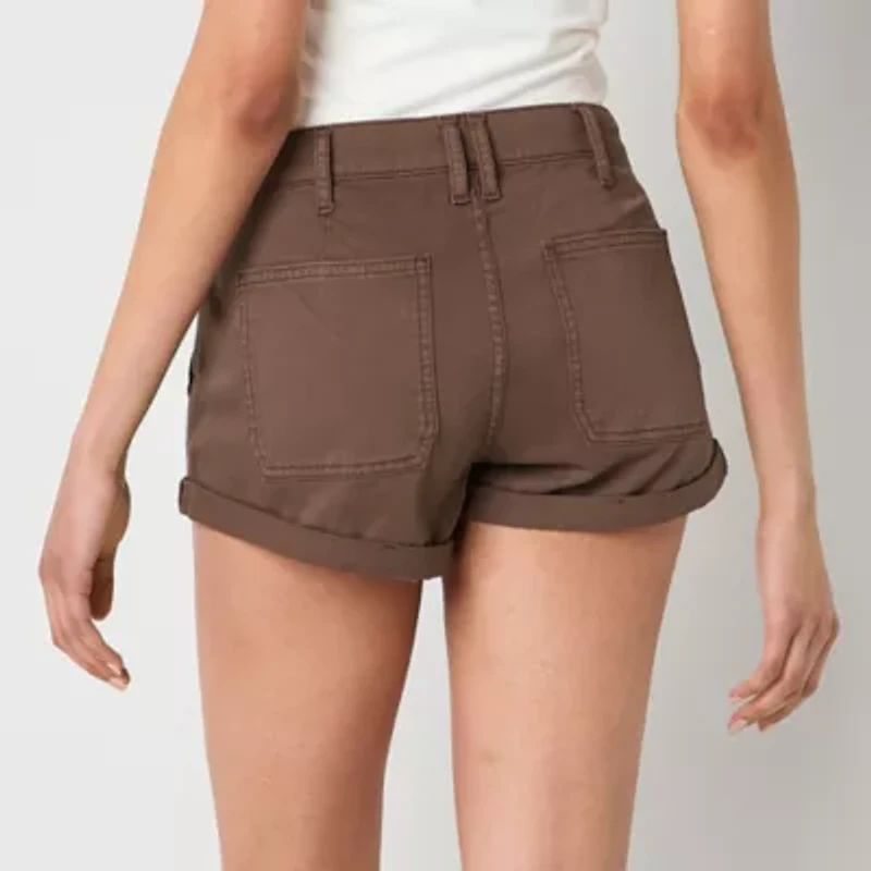 Arizona Juniors Womens Low Rise Shortie Short