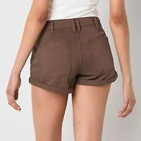 Arizona Juniors Womens Low Rise Shortie Short