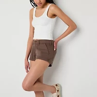 Arizona Juniors Womens Low Rise Shortie Short