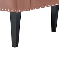 Inspired Home® Rosalie Tufted Bench