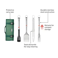 Joseph Joseph Grillout BBQ 5-pc. Kitchen Utensil Set with Storage Case