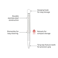 Joseph Joseph Grillout BBQ Tongs with Retractable Head