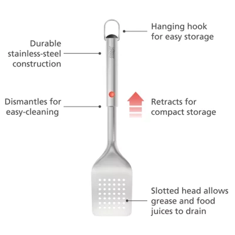 Joseph Joseph Grillout BBQ Turner with Retractable Head