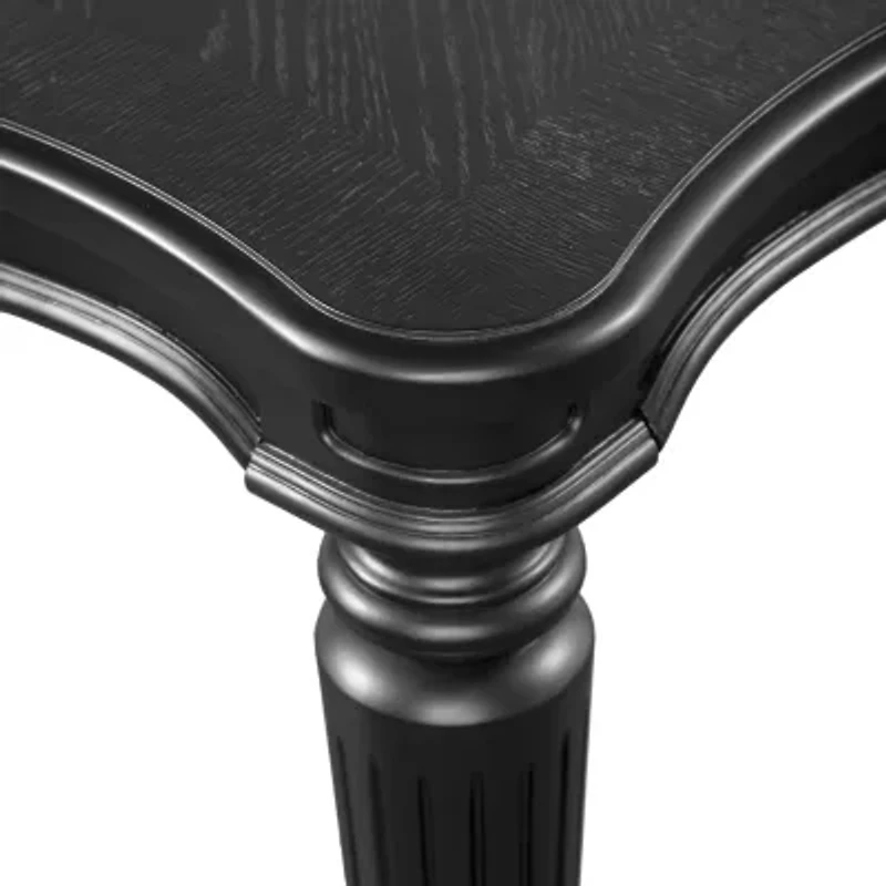 Melodi Parc Rectangular Wood-Top Dining Table
