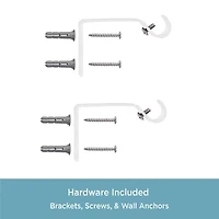 Kenney Davenport Petite Ball 1/2 Adjustable Curtain Rod