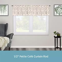 Kenney Arts & Crafts Petite Square 1/2 Adjustable Curtain Rod