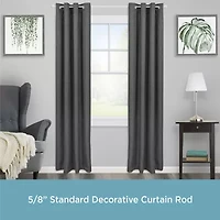 Kenney Alanis Ball 5/8 Adjustable Curtain Rod