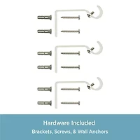 Kenney Alanis Ball 5/8 Adjustable Curtain Rod