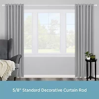 Kenney Mae Ball 5/8 Adjustable Curtain Rod
