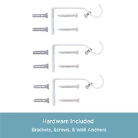 Kenney Mae Ball 5/8 Adjustable Curtain Rod