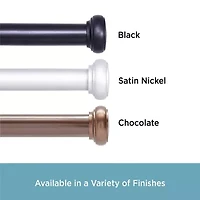 Kenney Weaver Premium Decorative Window Curtain Rod 1 Adjustable