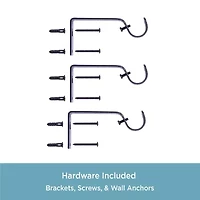 Kenney Weaver Premium Decorative Window Curtain Rod 1 Adjustable
