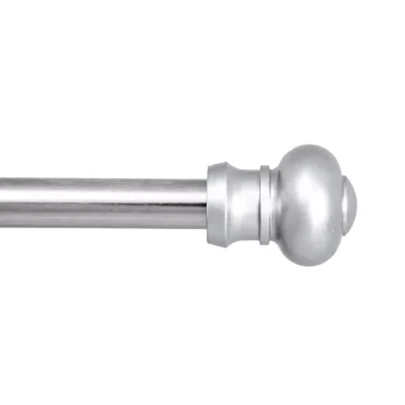 Kenney Ashby Petite Cafe Decorative 7/16 Adjustable Curtain Rod