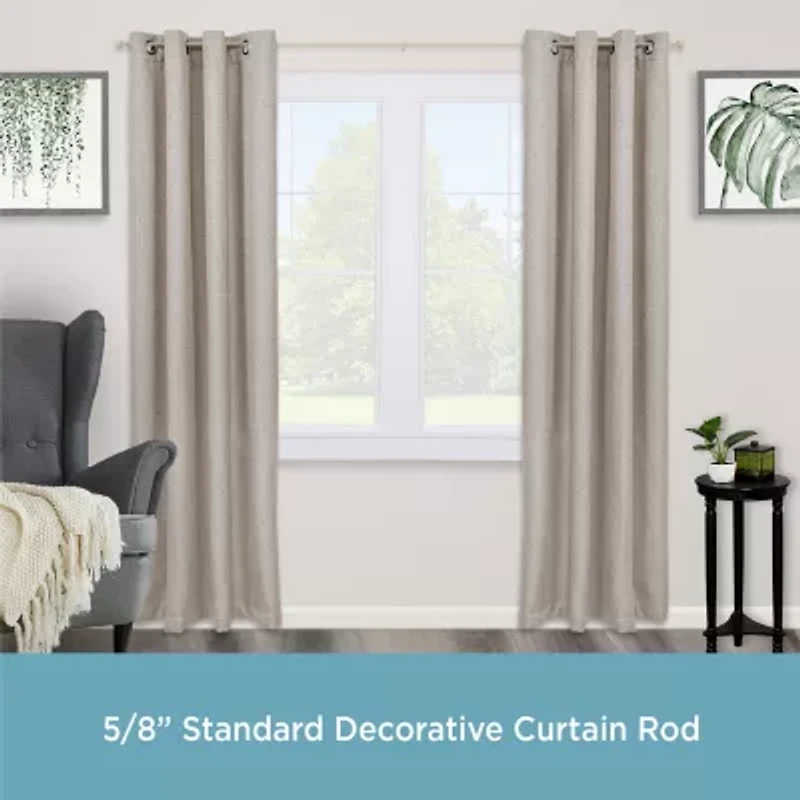 Kenney Rachel 5/8 Adjustable Curtain Rod