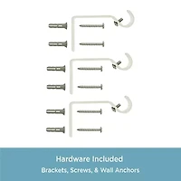 Kenney Rachel 5/8 Adjustable Curtain Rod