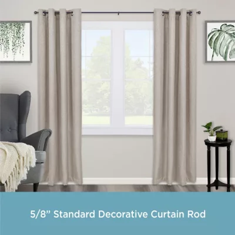 Kenney Chelsea 5/8 Adjustable Curtain Rod