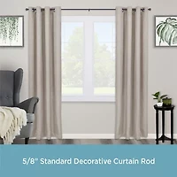 Kenney Chelsea 5/8 Adjustable Curtain Rod