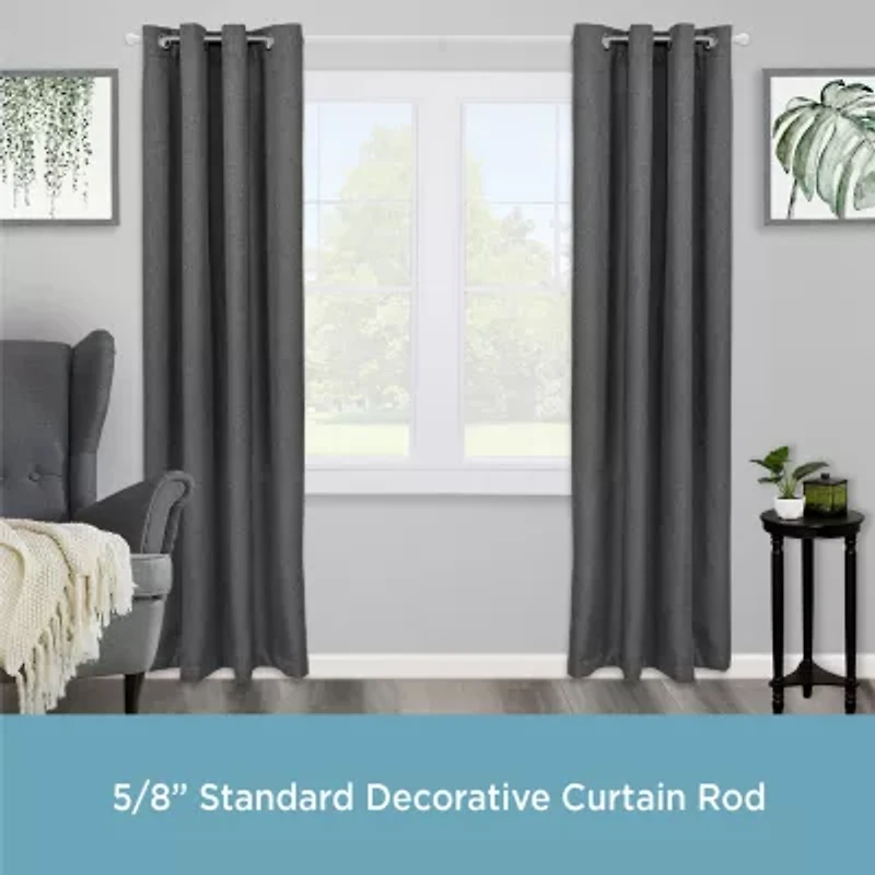 Kenney Chelsea 5/8 Adjustable Curtain Rod