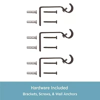 Kenney Chelsea 5/8 Adjustable Curtain Rod
