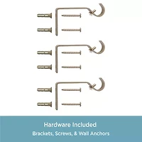 Kenney Chelsea 5/8 Adjustable Curtain Rod