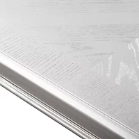 Melodi Parc Rectangular Wood-Top Dining Table