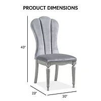 Melodi Parc 2-pc. Upholstered Dining Chair