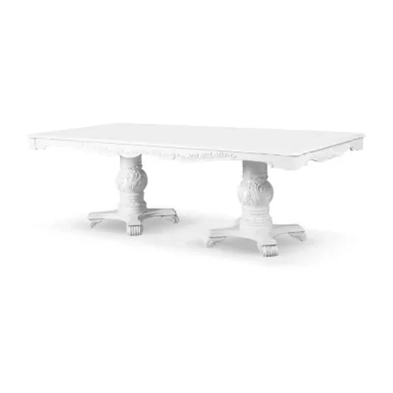 San Rose Rectangular Wood-Top Dining Table
