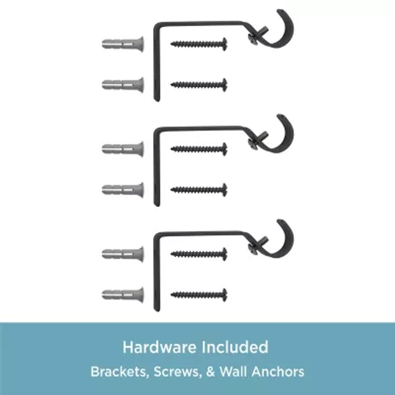 Kenney Beckett 5/8 Adjustable Curtain Rod