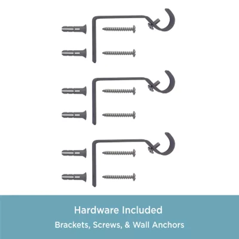 Kenney Beckett 5/8 Adjustable Curtain Rod
