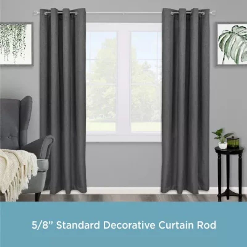Kenney Jax 5/8 Adjustable Curtain Rod