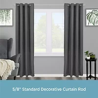 Kenney Jax 5/8 Adjustable Curtain Rod