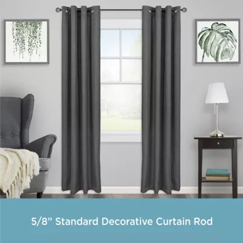 Kenney Jax 5/8 IN Adjustable Curtain Rod