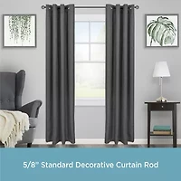 Kenney Jax 5/8 IN Adjustable Curtain Rod