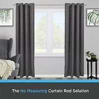 Kenney Vance 5/8 Adjustable Curtain Rod