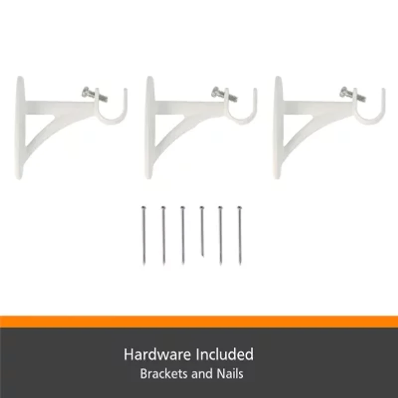 Kenney Belle 5/8 IN Adjustable Curtain Rod
