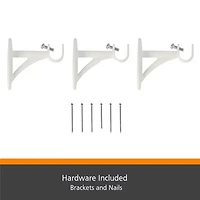 Kenney Belle 5/8 IN Adjustable Curtain Rod