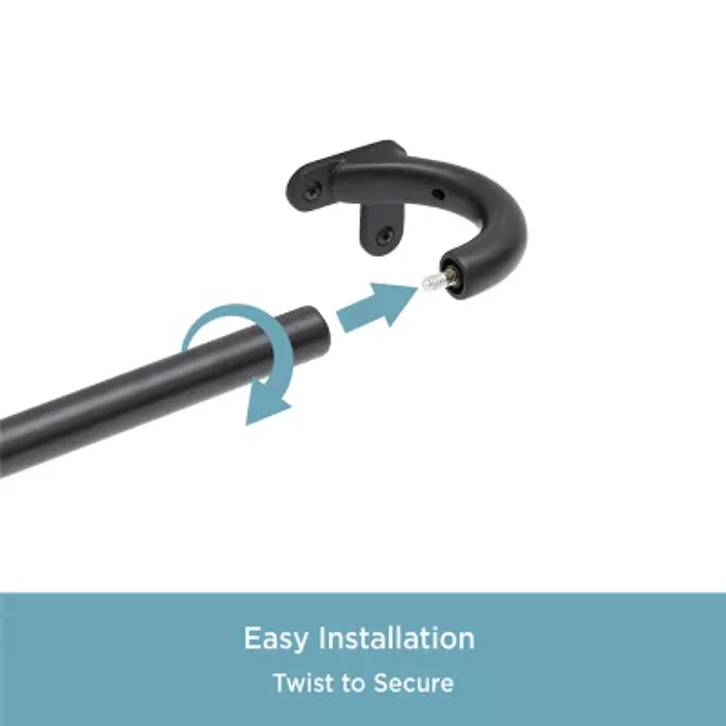 Kenney Wrap 3/4 Adjustable Curtain Rod