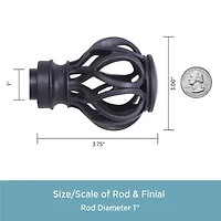 Kenney Mary 1 Adjustable Curtain Rod