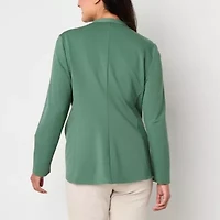Liz Claiborne Womens Long Sleeve Open Front Cardigan