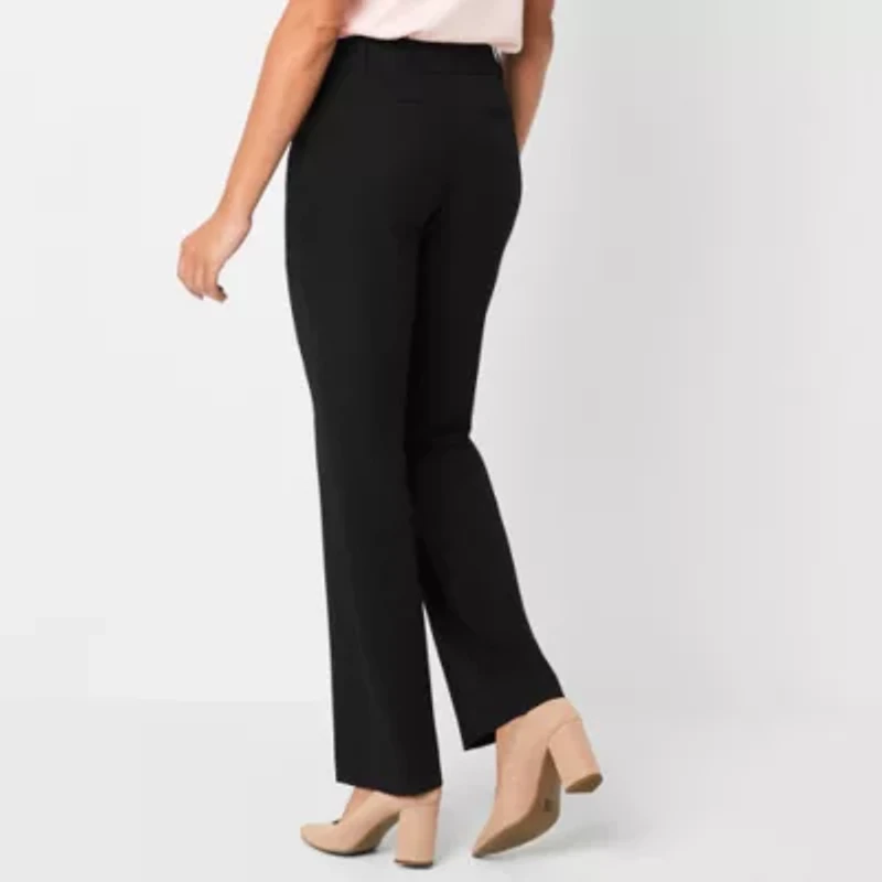 Liz Claiborne Audra Tailored Womens Straight Mid Rise Trouser