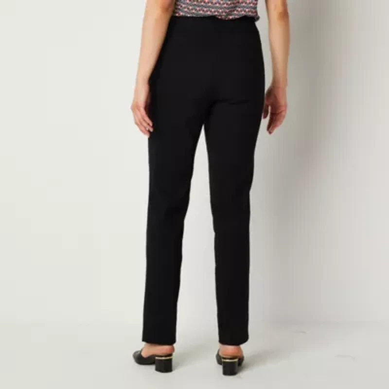 Liz Claiborne Lisa Womens Straight Mid Rise Trouser