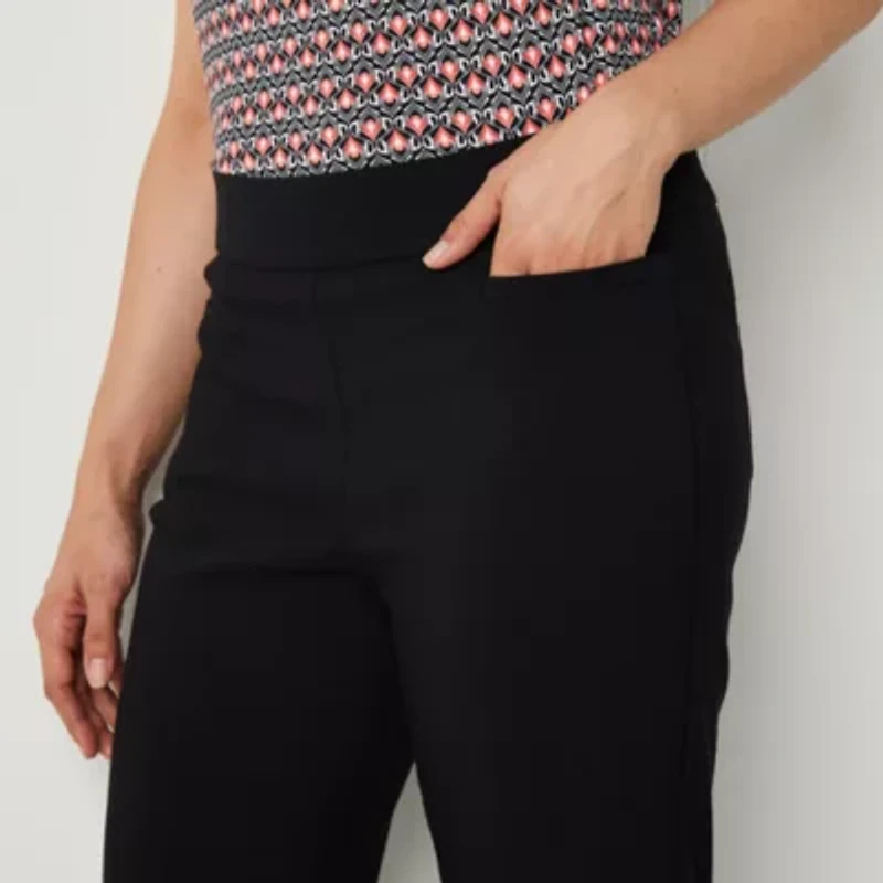 Liz Claiborne Lisa Womens Straight Mid Rise Trouser