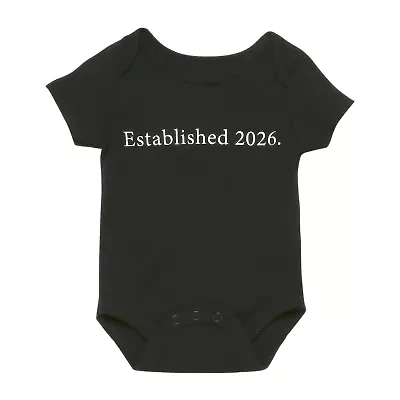 Baby Starters Unisex Round Neck Short Sleeve Bodysuit