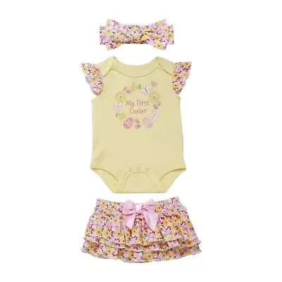 Baby Starters First Easter Girls 3-pc. Skirt Set