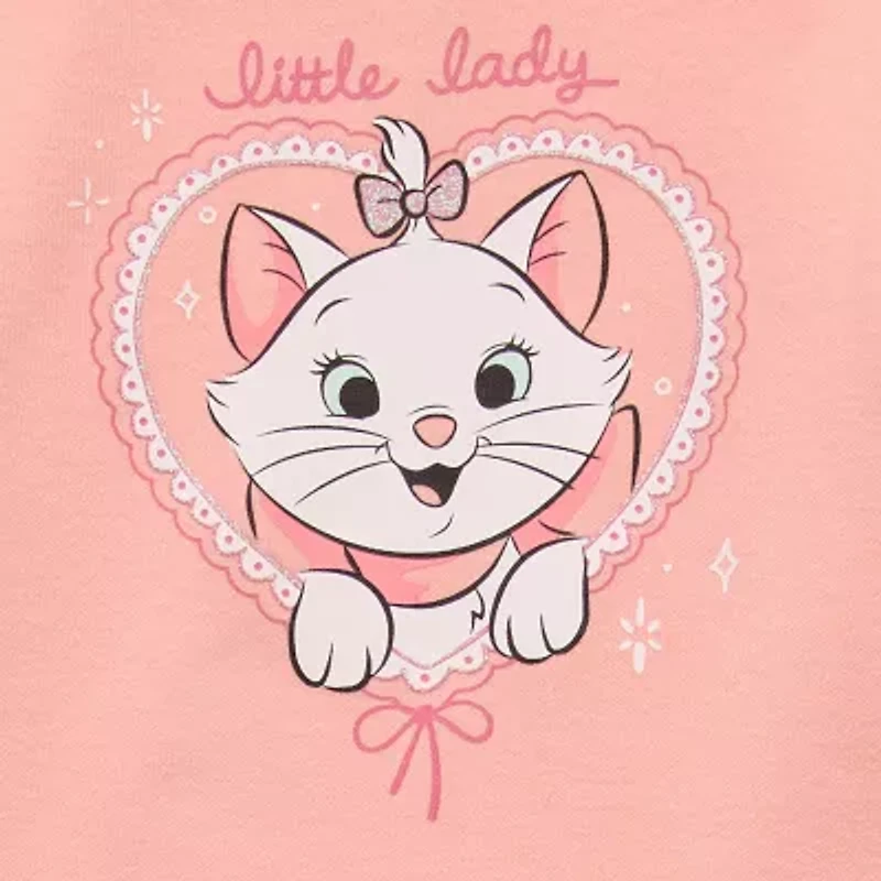 Baby Girls Marie Crew Neck Long Sleeve Bodysuit