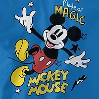 Disney Collection Little & Big Kid Boys Crew Neck Short Sleeve Regular Fit Mickey Mouse Graphic T-Shirt