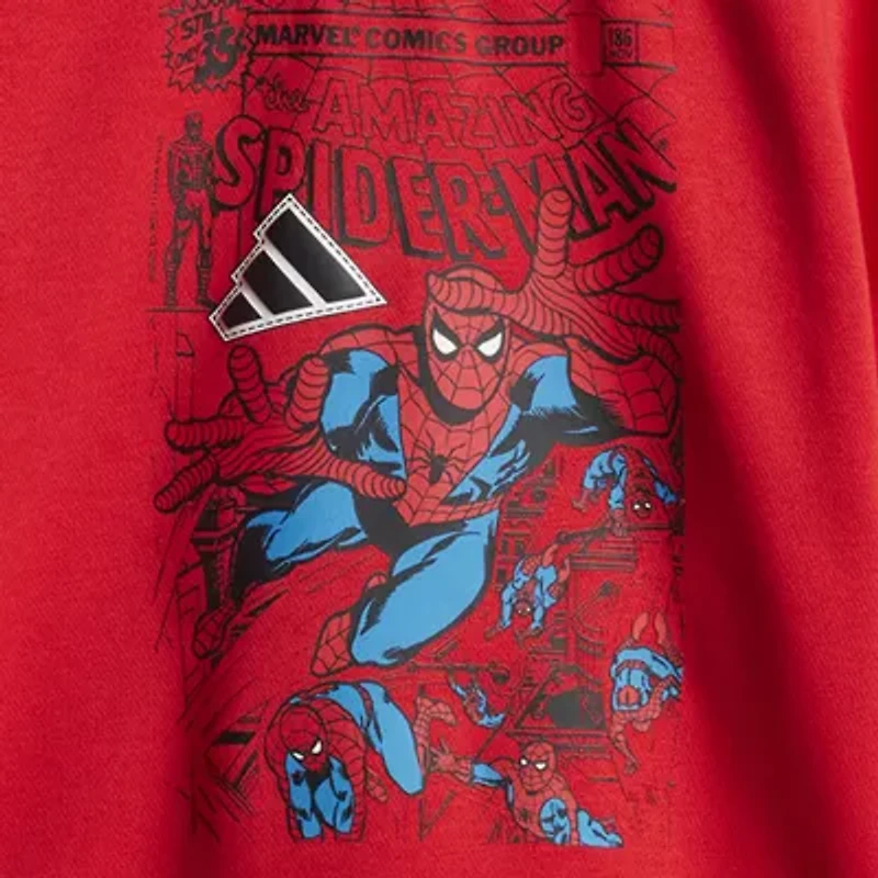 adidas Fleece Toddler Unisex Spiderman 2-pc. Pant Set