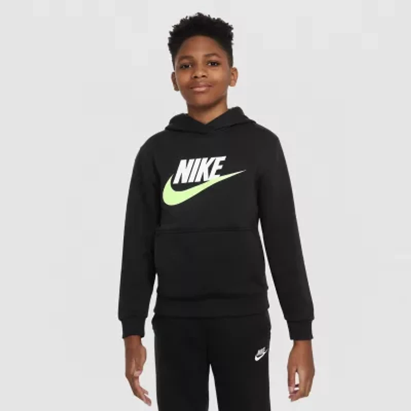 Nike Club Unisex Long Sleeve Fleece Active Hoodie