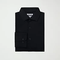 Haggar Mens Classic Fit Wrinkle Free Long Sleeve Dress Shirt