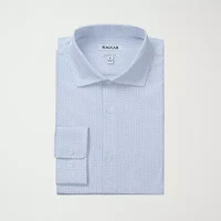 Haggar Smart Wash Mens Classic Fit Easy Care Long Sleeve Dress Shirt